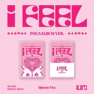 (G)I-DLE - 6th Mini Album (I feel) PocaAlbum Ver. (Queen Ver.) (NO CD, ONLY DIGITAL CODE) in the group CD / K-Pop at Bengans Skivbutik AB (4359441)