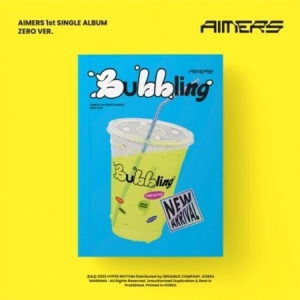 AIMERS - 1st Single (Bubbling) (Random Ver.) i gruppen ÖVRIGT / K-Pop Kampanj 15 procent hos Bengans Skivbutik AB (4361708)