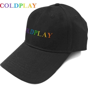 Coldplay - Rainbow Logo Bl Baseball C i gruppen MERCHANDISE / Keps / Pop-Rock hos Bengans Skivbutik AB (4366609)