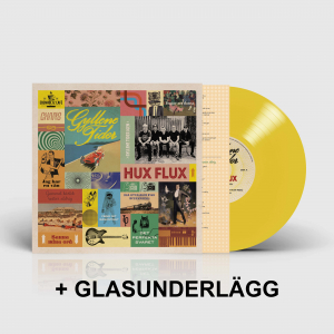 Gyllene Tider - Hux Flux (Yellow Vinyl + Glasunderlägg i papp) i gruppen Minishops / Gyllene Tider hos Bengans Skivbutik AB (4366672)