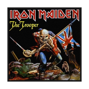 Iron Maiden - The Trooper Retail Packaged Patch i gruppen MERCHANDISE / Merch / Hårdrock hos Bengans Skivbutik AB (4378744)