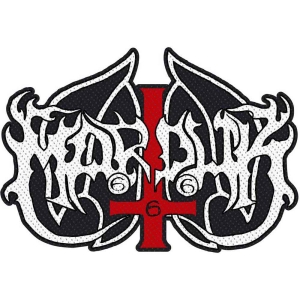 Marduk - Logo Cut Out Standard Patch i gruppen MERCHANDISE / Merch / Hårdrock hos Bengans Skivbutik AB (4379245)