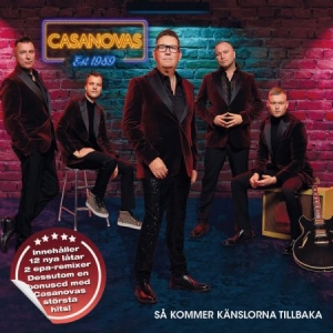 Casanovas - Så Kommer Känslorna Tillbaka (2CD) i gruppen CD / Dansband-Schlager,Svensk Musik hos Bengans Skivbutik AB (4384688)