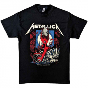 Metallica - Metallica Unisex T-Shirt: Enter Sandman  i gruppen ÖVRIGT / Övrigt / aub hos Bengans Skivbutik AB (4387321)