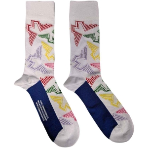 Paul Mccartney - Wings Logos Uni Wht Socks (Eu 40-45) i gruppen MERCHANDISE /  /  hos Bengans Skivbutik AB (4395734)