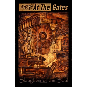 At The Gates - Slaughter Of The Soul Textile Poster i gruppen MERCHANDISE / Merch / Hårdrock hos Bengans Skivbutik AB (4398179)