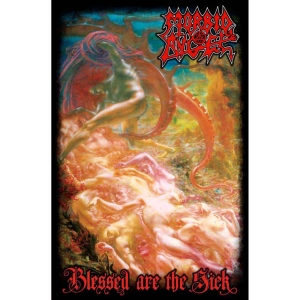 Morbid Angel - Blessed Are The Sick Textile Poster i gruppen MERCHANDISE / Merch / Hårdrock hos Bengans Skivbutik AB (4398186)