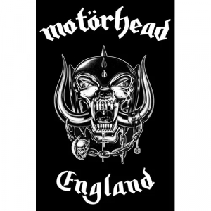 Motorhead - England Textile Poster i gruppen MERCHANDISE / Merch / Hårdrock hos Bengans Skivbutik AB (4398190)
