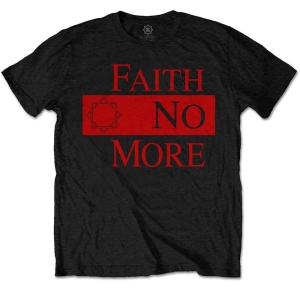 Faith No More - Classic New Logo Star Uni Bl T-Shirt i gruppen MERCHANDISE / T-shirt / Hårdrock hos Bengans Skivbutik AB (4399003)