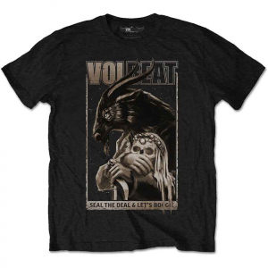 Volbeat - Volbeat Unisex T-Shirt: Boogie Goat (bla i gruppen ÖVRIGT / Övrigt / aub hos Bengans Skivbutik AB (4399042)