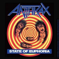Anthrax - State Of Euphoria Individual Coaster i gruppen MERCHANDISE / Merch / Hårdrock hos Bengans Skivbutik AB (4400343)