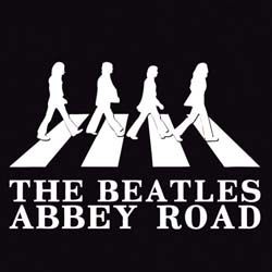 The Beatles - Single Cork Coaster: Abbey Road i gruppen Minishops / Beatles hos Bengans Skivbutik AB (4400347)