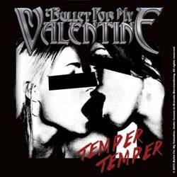 Bullet For My Valentine - Temper Temper Individual Cork Coaster i gruppen MERCHANDISE / Merch / Hårdrock hos Bengans Skivbutik AB (4400352)