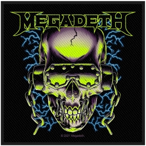 Megadeth - Vic Rattlehead Standard Patch i gruppen MERCHANDISE / Merch / Hårdrock hos Bengans Skivbutik AB (4400367)
