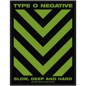 Type O Negative - Slow, Deep & Hard Standard Patch i gruppen MERCHANDISE / Merch / Hårdrock hos Bengans Skivbutik AB (4400372)