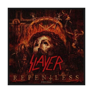 Slayer - Repentless Standard Patch i gruppen MERCHANDISE / Merch / Hårdrock hos Bengans Skivbutik AB (4400376)