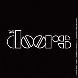 The Doors - Logo Individual Cork Coaster i gruppen MERCHANDISE / Merch / Pop-Rock hos Bengans Skivbutik AB (4400398)