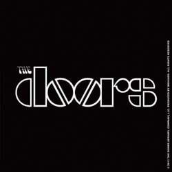 The Doors - Logo Individual Cork Coaster i gruppen MERCHANDISE / Merch / Pop-Rock hos Bengans Skivbutik AB (4400398)