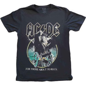 Ac/Dc - Ftatr Yellow Outlines Uni Bl   (XL) i gruppen MERCHANDISE / T-shirt / Hårdrock hos Bengans Skivbutik AB (4400424)
