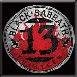 Black Sabbath - Fridge Magnet: 13 i gruppen ÖVRIGT / MK Export CDON Merch hos Bengans Skivbutik AB (4400469)