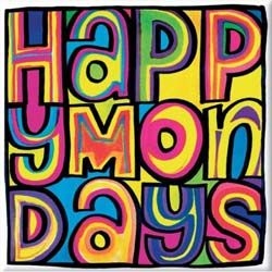 Happy Mondays - Fridge Magnet: Dayglo Logo i gruppen MERCHANDISE / Magnet / Pop-Rock hos Bengans Skivbutik AB (4400478)