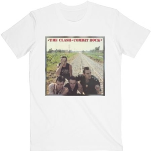 The Clash - Unisex T-Shirt: Combat Rock (Small) i gruppen CDON - Exporterade Artiklar_Manuellt / T-shirts_CDON_Exporterade hos Bengans Skivbutik AB (4400499)