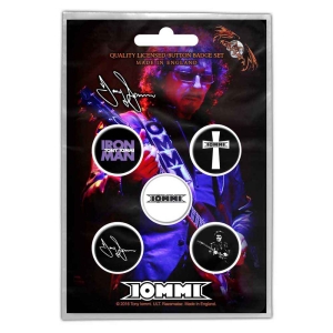 Tony Iommi - Iommi Button Badge Pack i gruppen MERCHANDISE / Merch / Hårdrock hos Bengans Skivbutik AB (4400506)