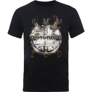 Disturbed - Unisex T-Shirt: Symbol (Large) i gruppen ÖVRIGT / BW-T-shirts hos Bengans Skivbutik AB (4400519)