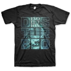 Disturbed Unisex T-Shirt: Evolution (Small) - Unisex T-Shirt: Evolution (Small) i gruppen CDON - Exporterade Artiklar_Manuellt / T-shirts_CDON_Exporterade hos Bengans Skivbutik AB (4400522)