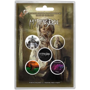 My Dying Bride - The Ghost Of Orion Button Badge Pack i gruppen MERCHANDISE / Merch / Hårdrock hos Bengans Skivbutik AB (4400533)