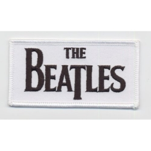 The Beatles - Drop T Logo Standard Patch i gruppen MERCHANDISE / Merch / Pop-Rock hos Bengans Skivbutik AB (4400542)