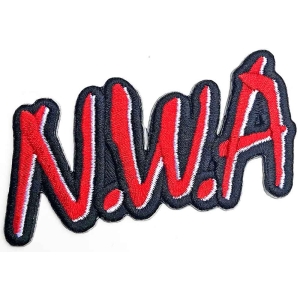 Nwa - Cut-Out Logo Woven Patch i gruppen MERCHANDISE / Merch / Hip Hop-Rap hos Bengans Skivbutik AB (4400552)