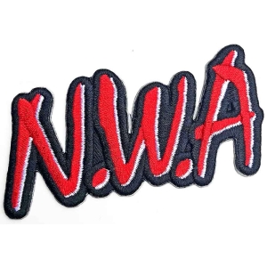 Nwa - Cut-Out Logo Woven Patch i gruppen MERCHANDISE / Tygmärke / Hip Hop-Rap hos Bengans Skivbutik AB (4400552)