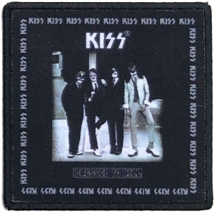 Kiss - Dressed To Kill Printed Patch i gruppen MERCHANDISE / Tygmärke / Hårdrock hos Bengans Skivbutik AB (4400559)