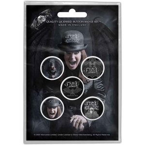 Ozzy Osbourne - Ordinary Man Button Badge Pack i gruppen MERCHANDISE / Merch / Hårdrock hos Bengans Skivbutik AB (4400571)