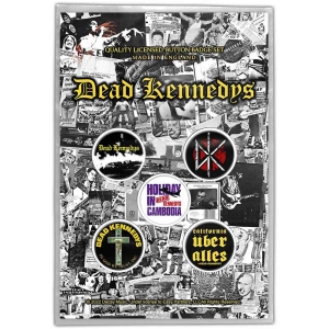 Dead Kennedys - Fresh Fruit Button Badge Pack i gruppen MERCHANDISE / Merch / Punk hos Bengans Skivbutik AB (4400592)