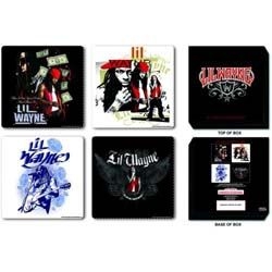 Lil Wayne - Coaster Set: Mixed i gruppen ÖVRIGT / Merchandise hos Bengans Skivbutik AB (4400644)
