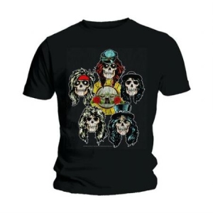 Guns N' Roses - Unisex T-Shirt: Vintage Heads (XX-Large) i gruppen ÖVRIGT / MK Test 6 hos Bengans Skivbutik AB (4400645)