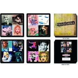 Madonna - 4 Piece Set In Presentation Box Coaster i gruppen MERCHANDISE / Merch / Pop-Rock hos Bengans Skivbutik AB (4400647)