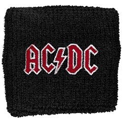 AC/DC - Fabric Wristband: Red Logo (Loose) i gruppen Minishops / AC/DC hos Bengans Skivbutik AB (4400656)