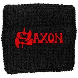 Saxon - Fabric Wristband: Red Logo (Loose) i gruppen CDON - Exporterade Artiklar_Manuellt / Merch_CDON_exporterade hos Bengans Skivbutik AB (4400703)