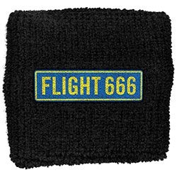 Iron Maiden - Fabric Wristband: Flight 666 (Retail Pac i gruppen Minishops / Iron Maiden hos Bengans Skivbutik AB (4400757)