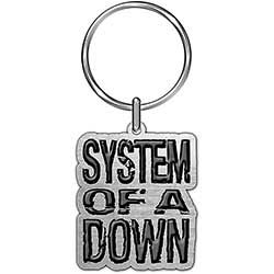 System Of A Down - Keychain: Logo i gruppen CDON - Exporterade Artiklar_Manuellt / Merch_CDON_exporterade hos Bengans Skivbutik AB (4400819)