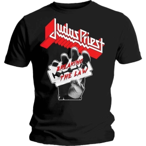 Judas Priest - Breaking The Law Uni Bl i gruppen MERCHANDISE / T-shirt / Hårdrock hos Bengans Skivbutik AB (4400990)