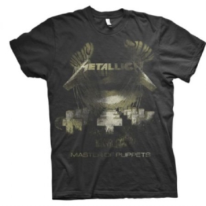 Metallica - Unisex T-Shirt: Master of Puppets Distressed (Small) i gruppen ÖVRIGT / MK Test 6 hos Bengans Skivbutik AB (4401028)