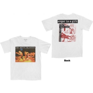 Rage Against The Machine - Unisex T-Shirt: Anger Is A Gift (Back Print) (Large) i gruppen CDON - Exporterade Artiklar_Manuellt / T-shirts_CDON_Exporterade hos Bengans Skivbutik AB (4401115)