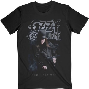 Ozzy Osbourne - Unisex T-Shirt: Ordinary Man Standing (L i gruppen ÖVRIGT / BW-T-shirts hos Bengans Skivbutik AB (4401153)