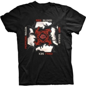Red Hot Chili Peppers - Unisex T-Shirt: Blood/Sugar/Sex/Magic (Large) i gruppen ÖVRIGT / MK Test 6 hos Bengans Skivbutik AB (4401159)