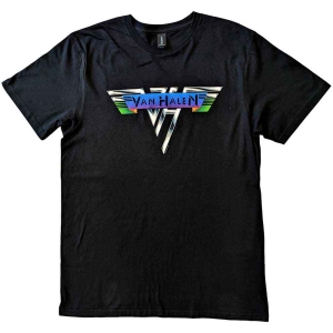 Van Halen - Original Logo Uni Bl T-Shirt i gruppen MERCHANDISE / T-shirt / Hårdrock hos Bengans Skivbutik AB (4401205)