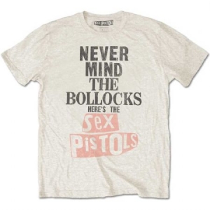 The Sex Pistols - Unisex T-Shirt: Bollocks Distressed (Large) i gruppen CDON - Exporterade Artiklar_Manuellt / T-shirts_CDON_Exporterade hos Bengans Skivbutik AB (4401229)